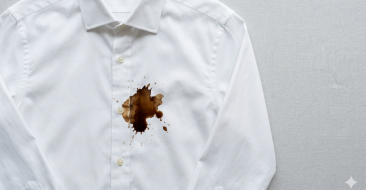 Remove Coffee Stains from a White Shirt